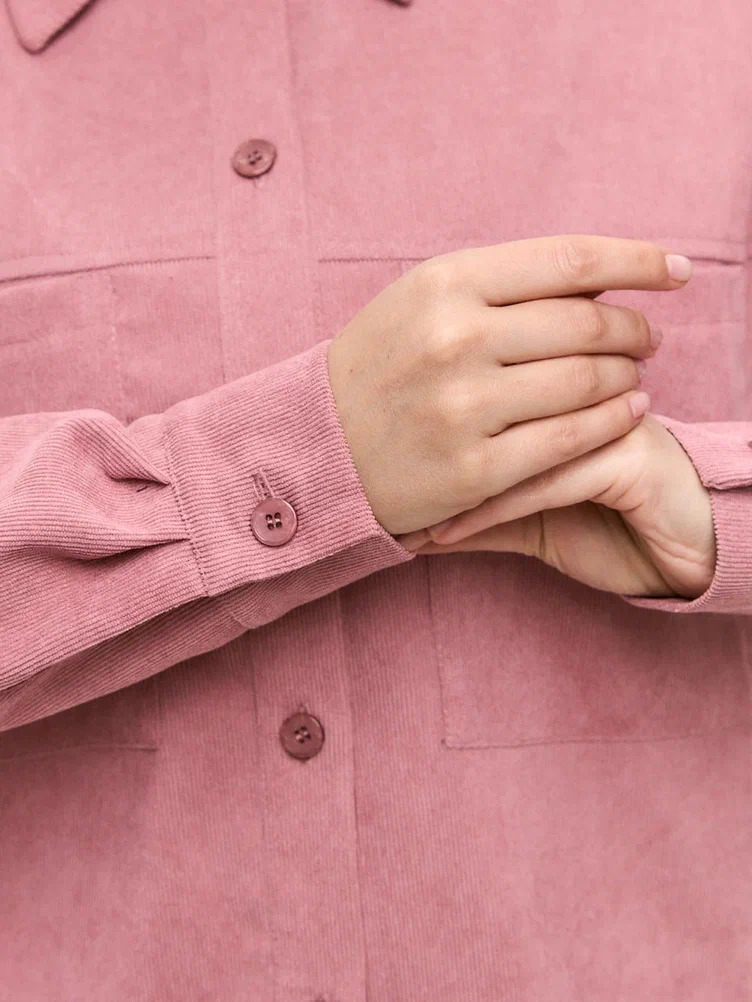 Рубашка МАМИРА РубРозВелв710_46_М - фото 8