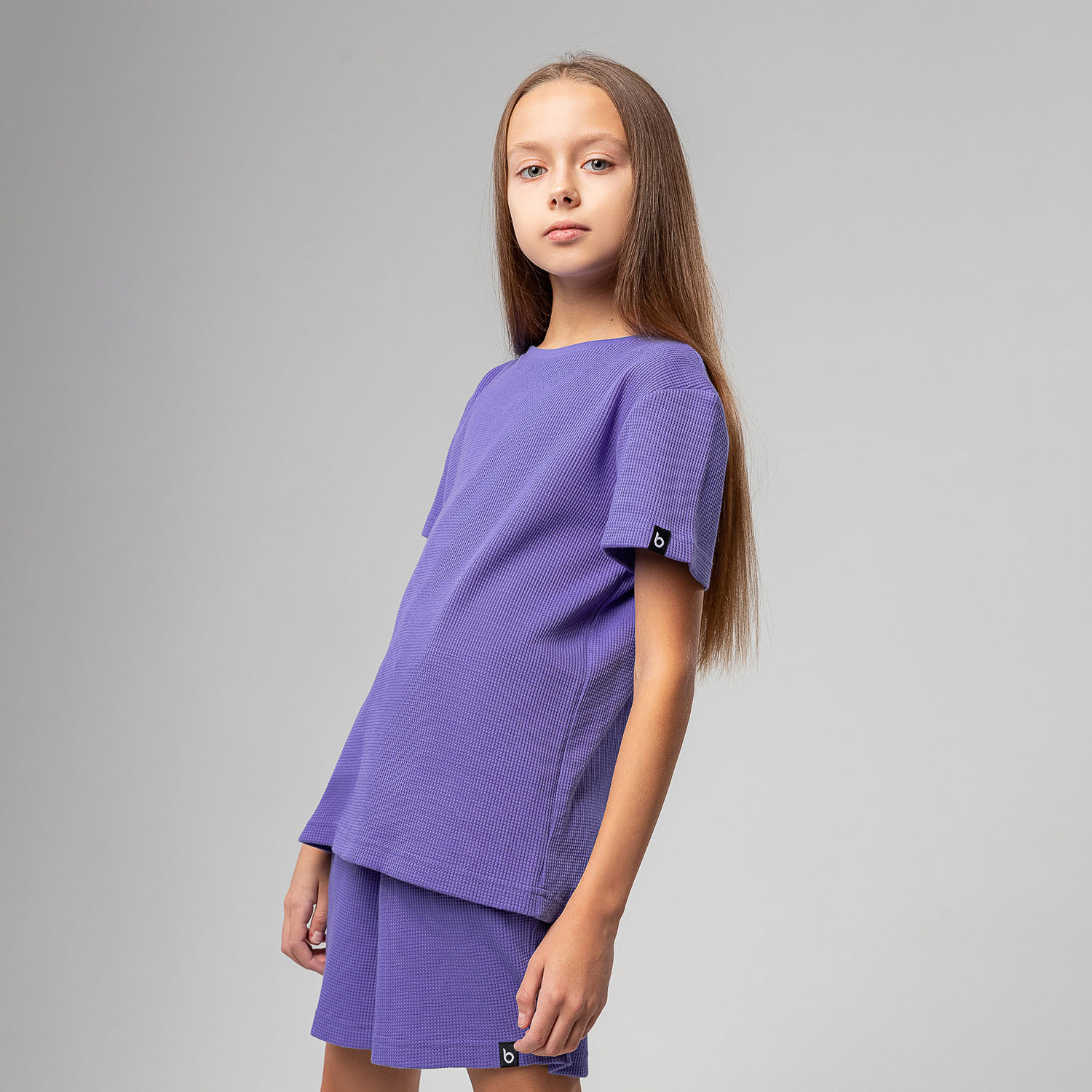 Футболка и шорты Bodo 46-47U_фиолетовый - фото 4