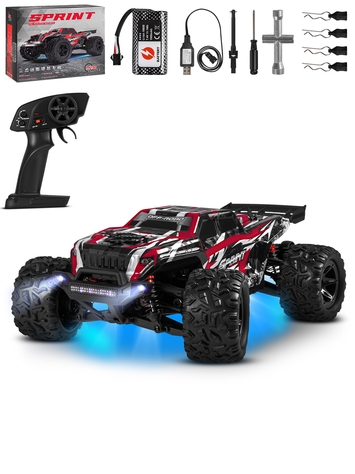 Внедорожник РУ AUTODRIVE Джип 1:18 - фото 16