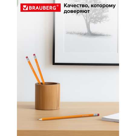 Карандаши чернографитные Brauberg 12 шт.