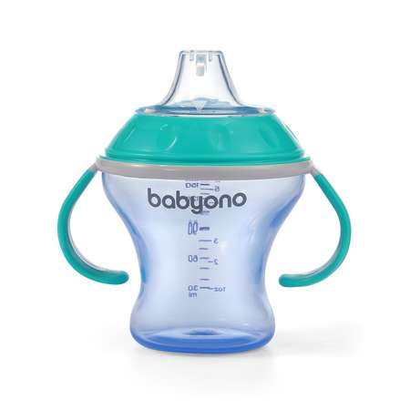 Поильник Babyono Natural 180 мл 1 шт. в ассортименте