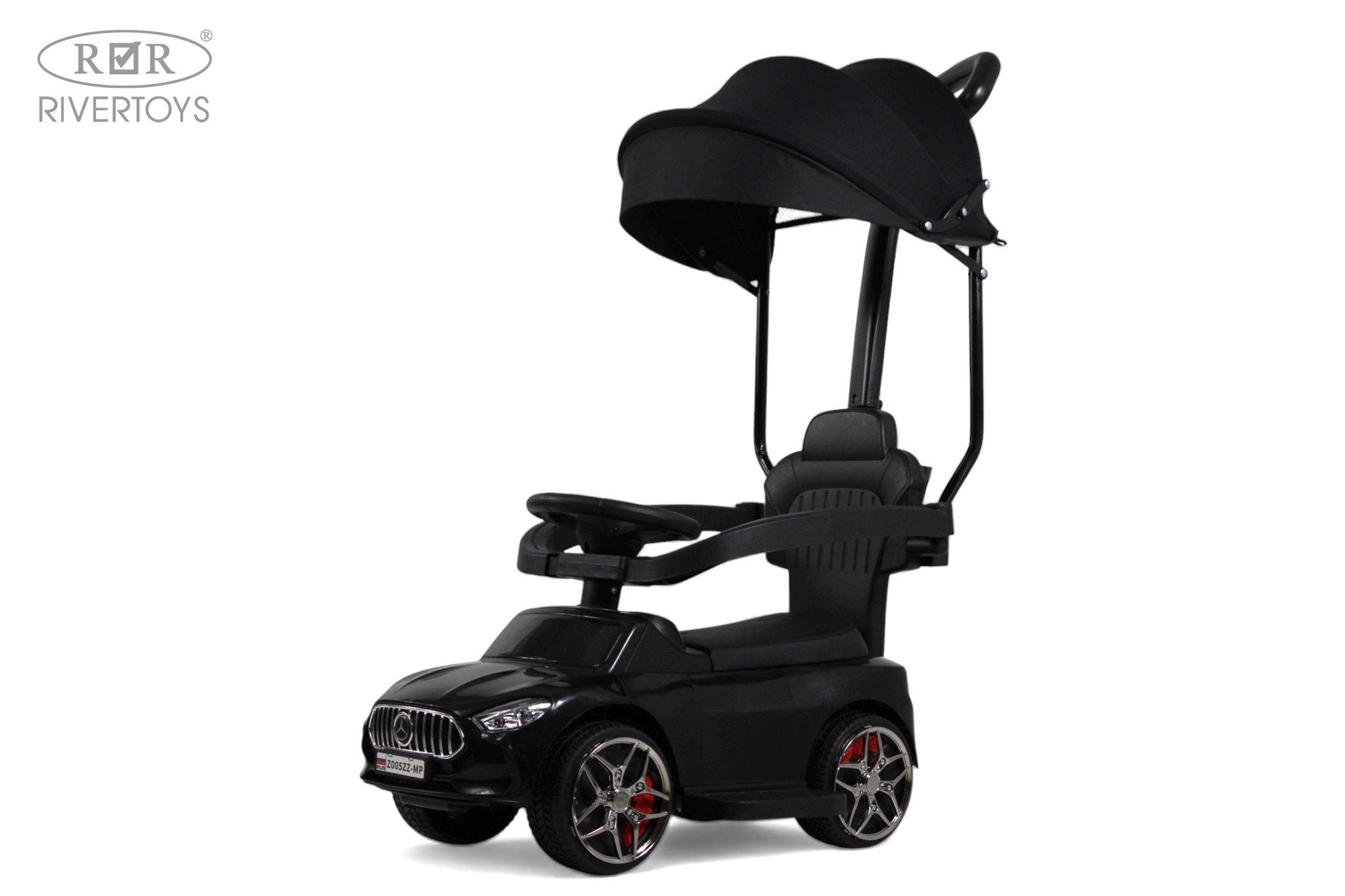 Каталка RIVERTOYS Z005ZZ-MP-BLACK черный - фото 1