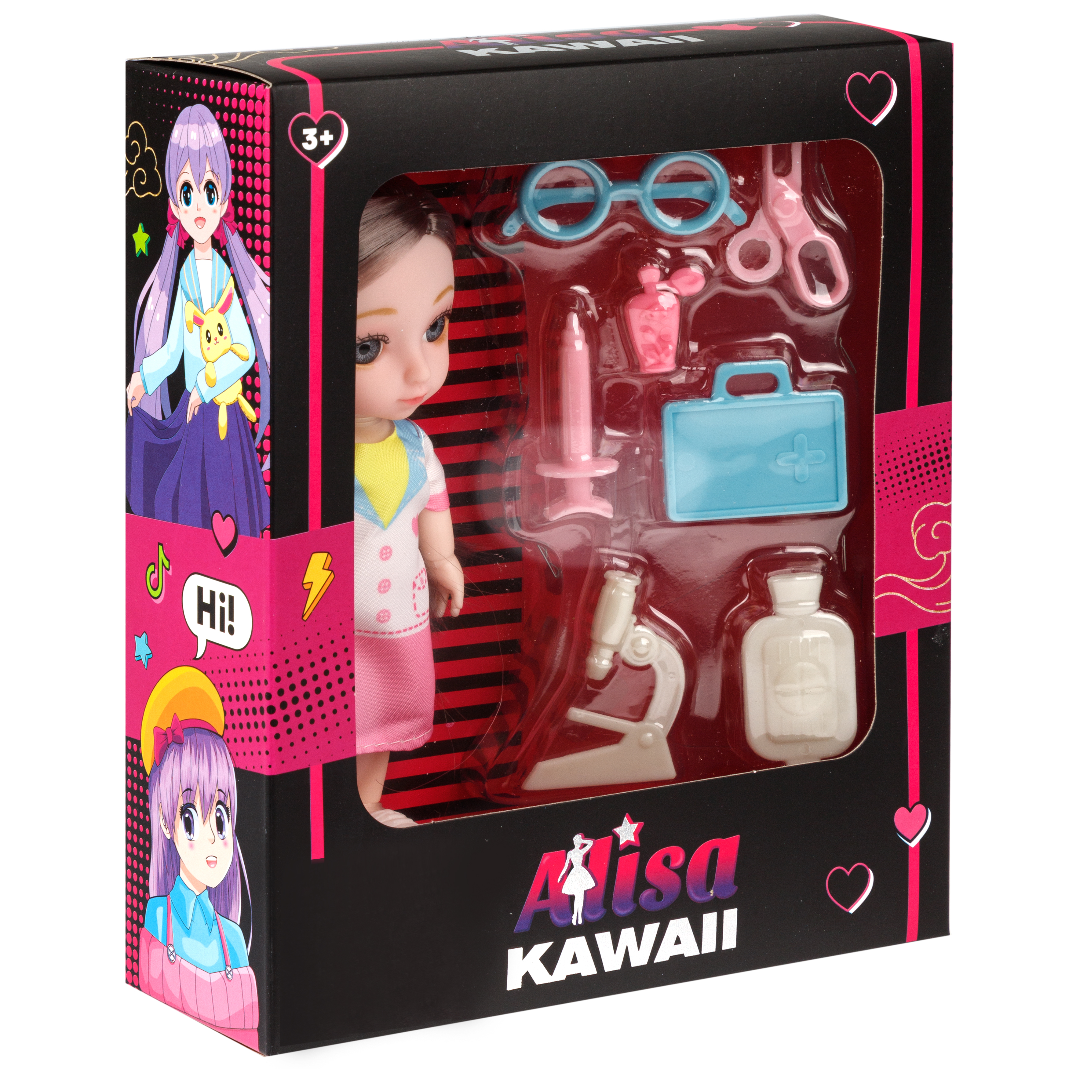Кукла мини 1TOY Alisa Kawaii Т24355 - фото 17