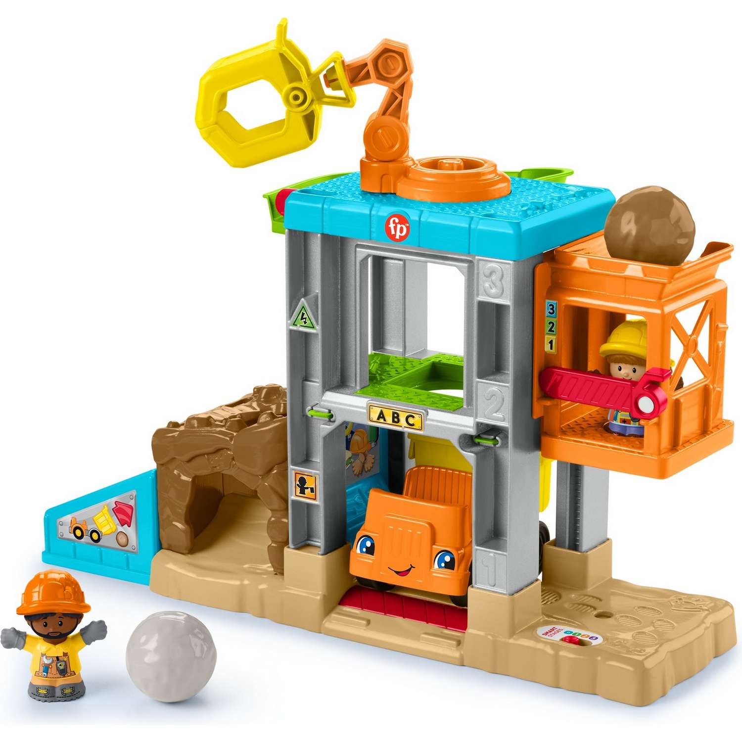 Игровой набор Fisher Price Little People Стройка - фото 8