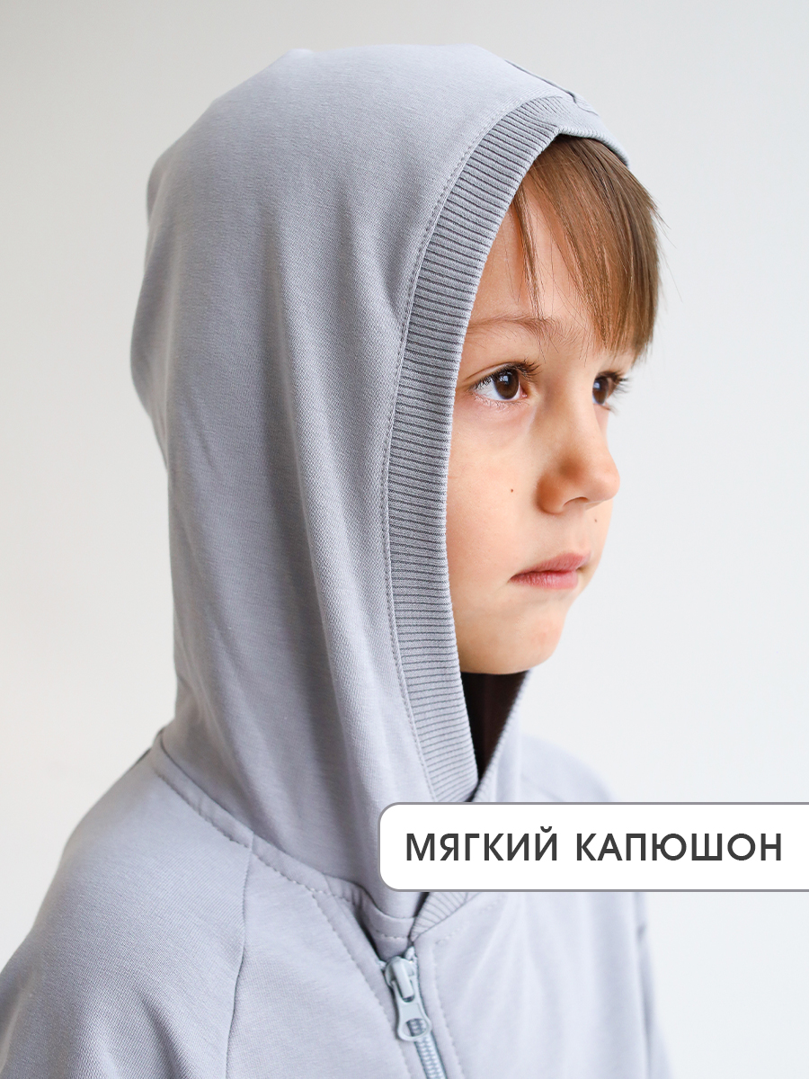 Комбинезон MINIDINO Т-К-017Серый - фото 4