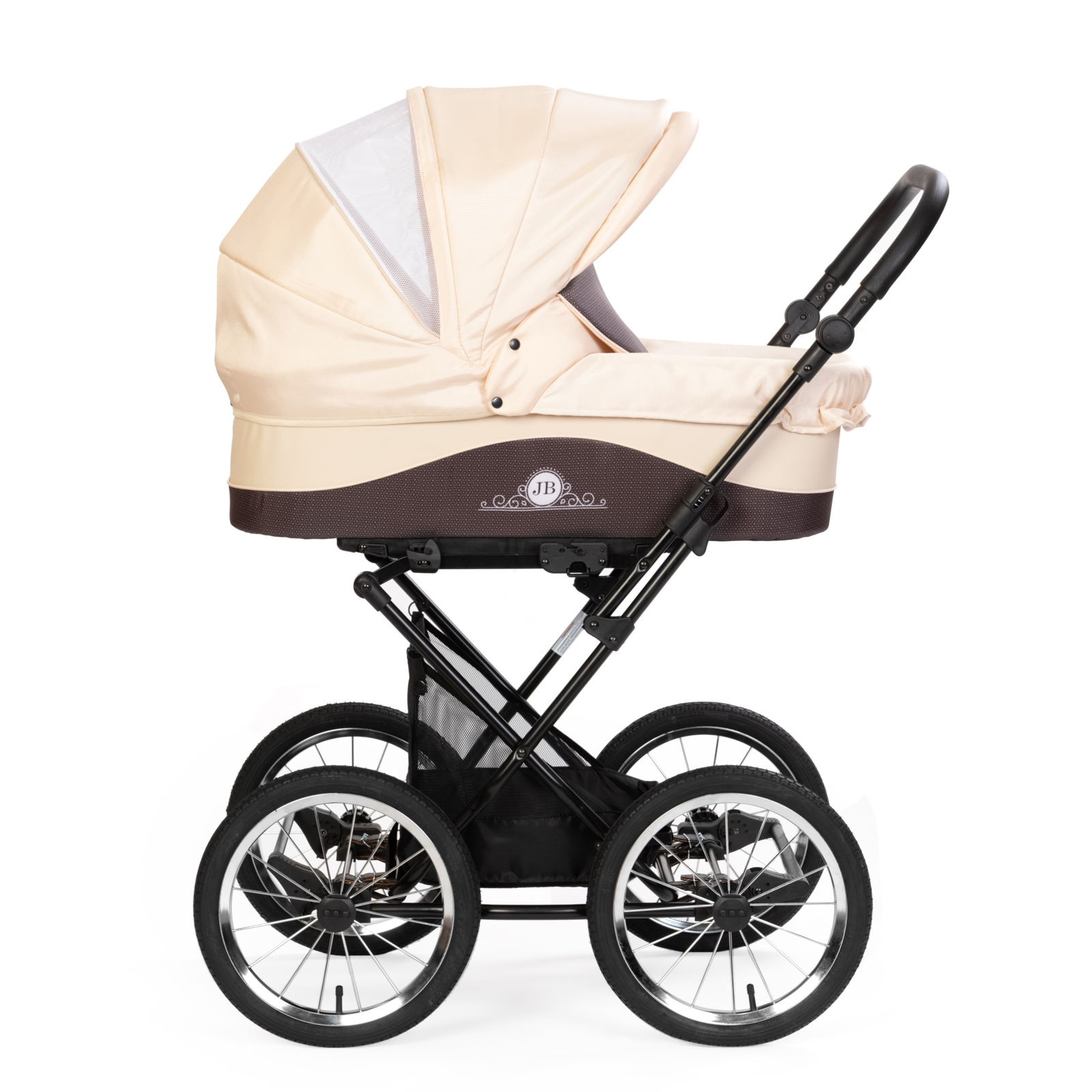 Коляска 2в1 LONEX Ulia Baronessa Beige - фото 4