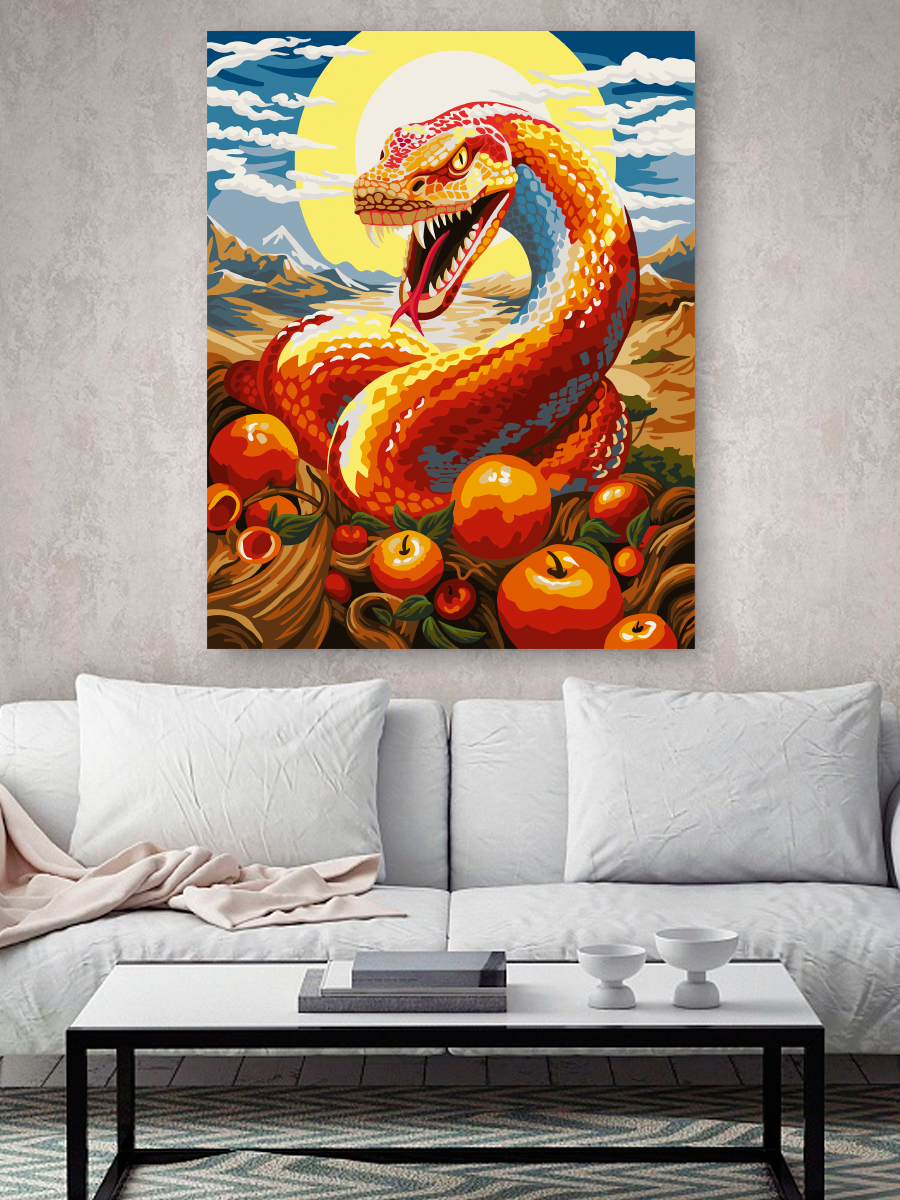 Картина по номерам Hobby Paint Змея в ассортименте - фото 3
