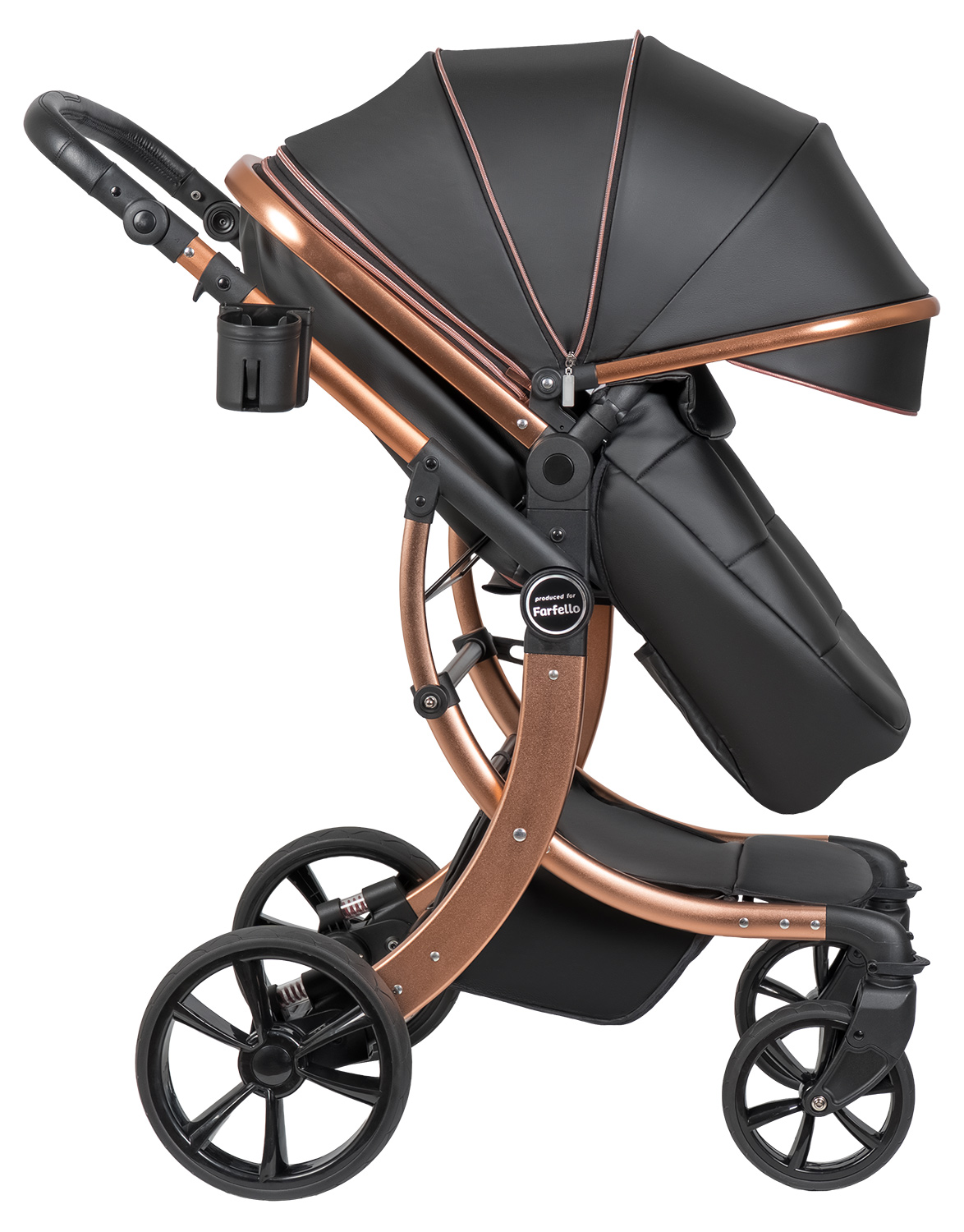 Коляска трансформер Aimile Adventurer черный - фото 25