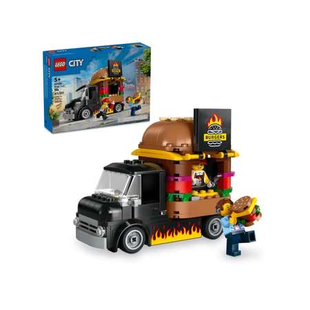 Конструктор LEGO City Бургер Трак блочный