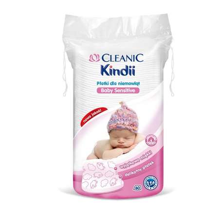 Ватные диски Kindii 60 шт.