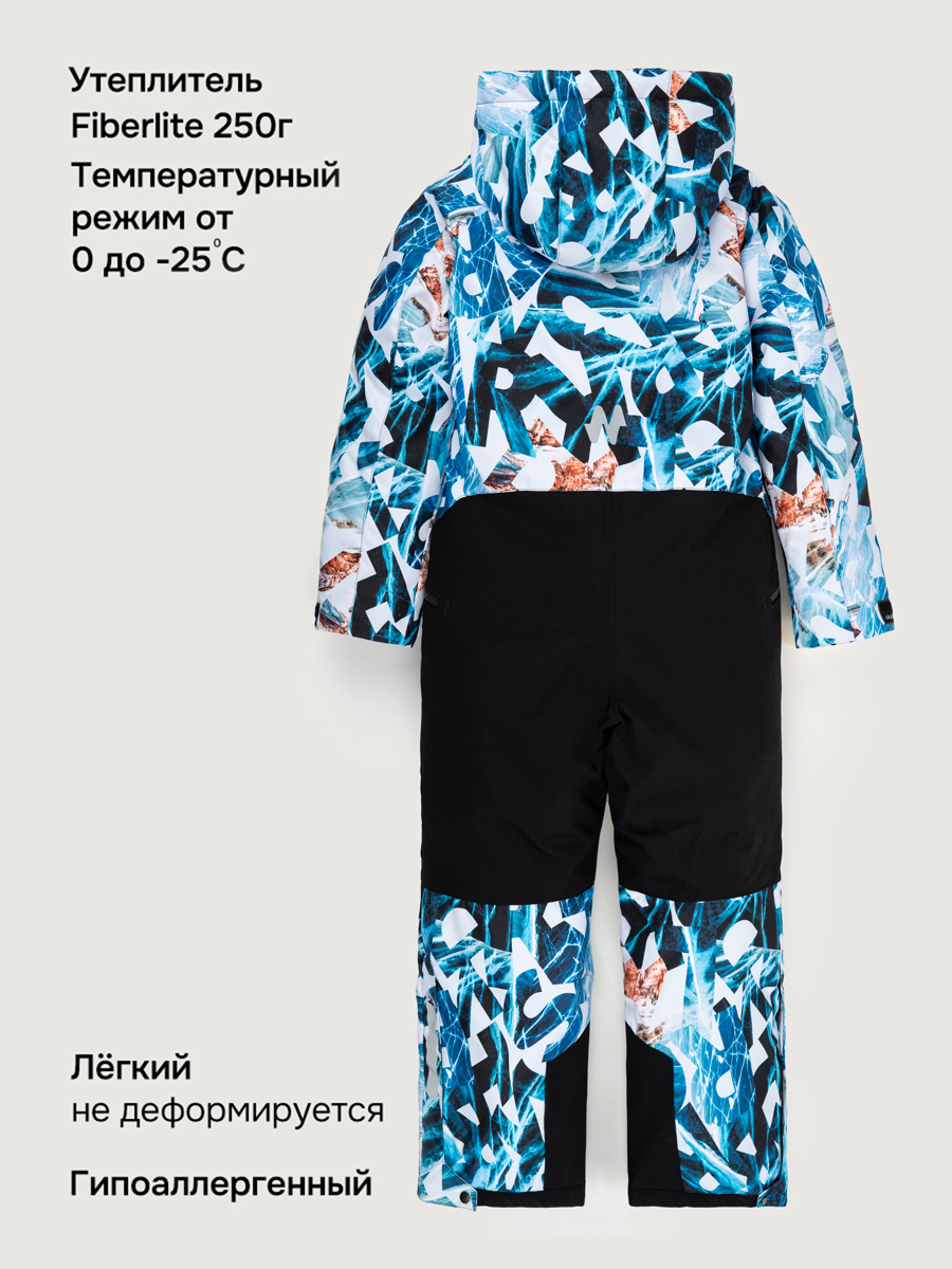 Комбинезон NIKASTYLE 8з1926 лед/черный - фото 6