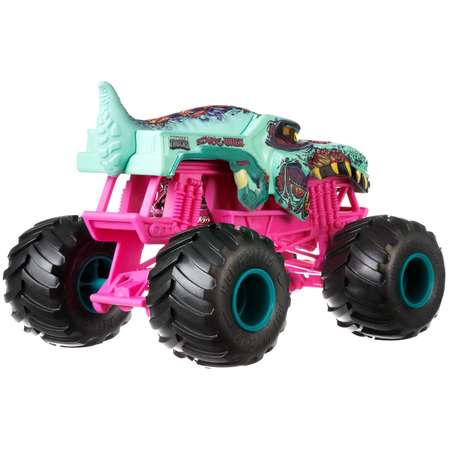 Автомобиль Hot Wheels Monster Tracks Зомби Рекс 1:24