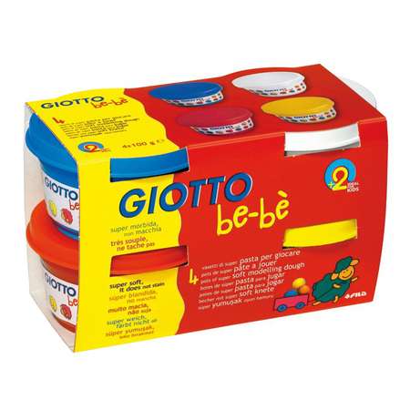 Масса для лепки GIOTTO 4 цв.