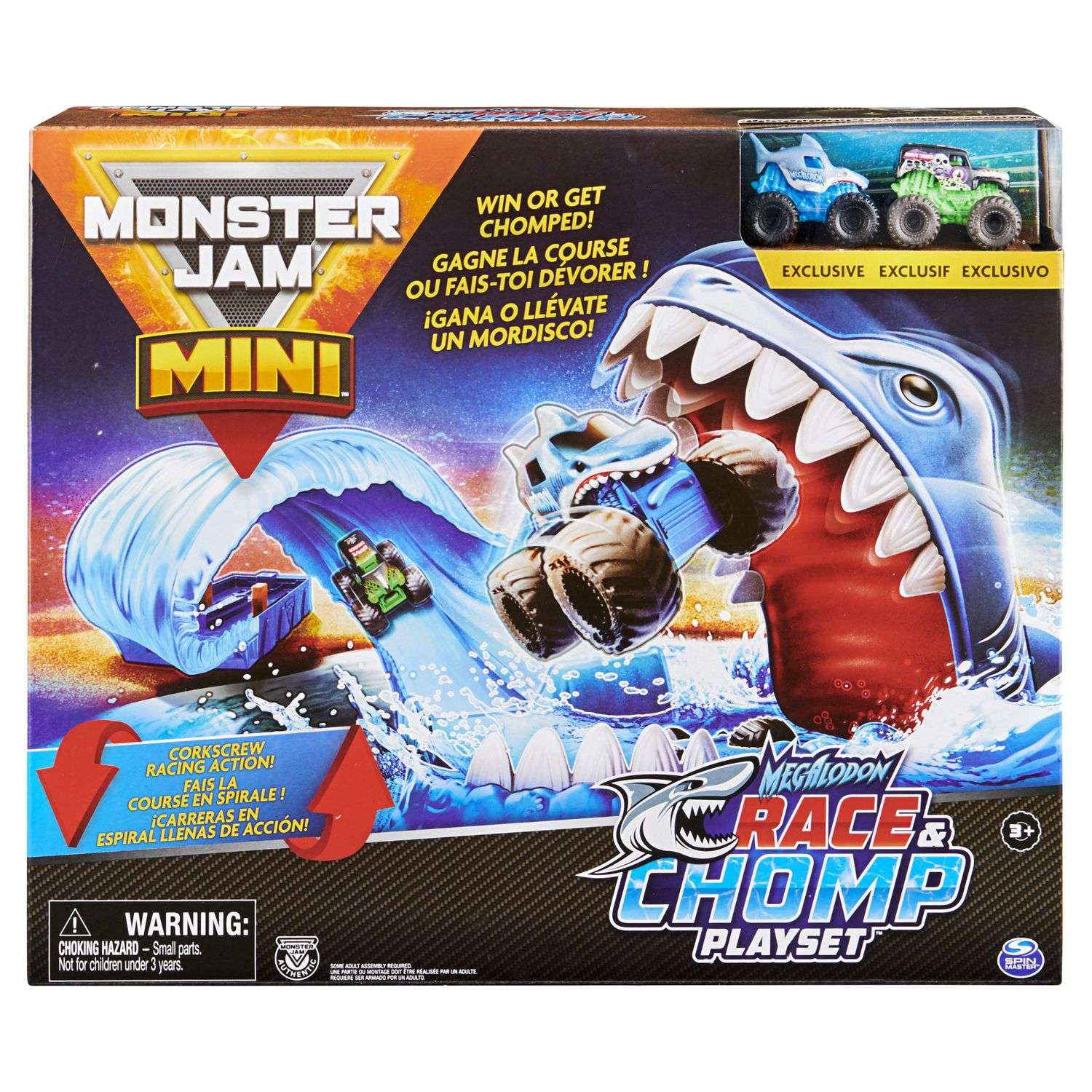 Игровой набор Monster Jam Ловушка 6060718 - фото 2