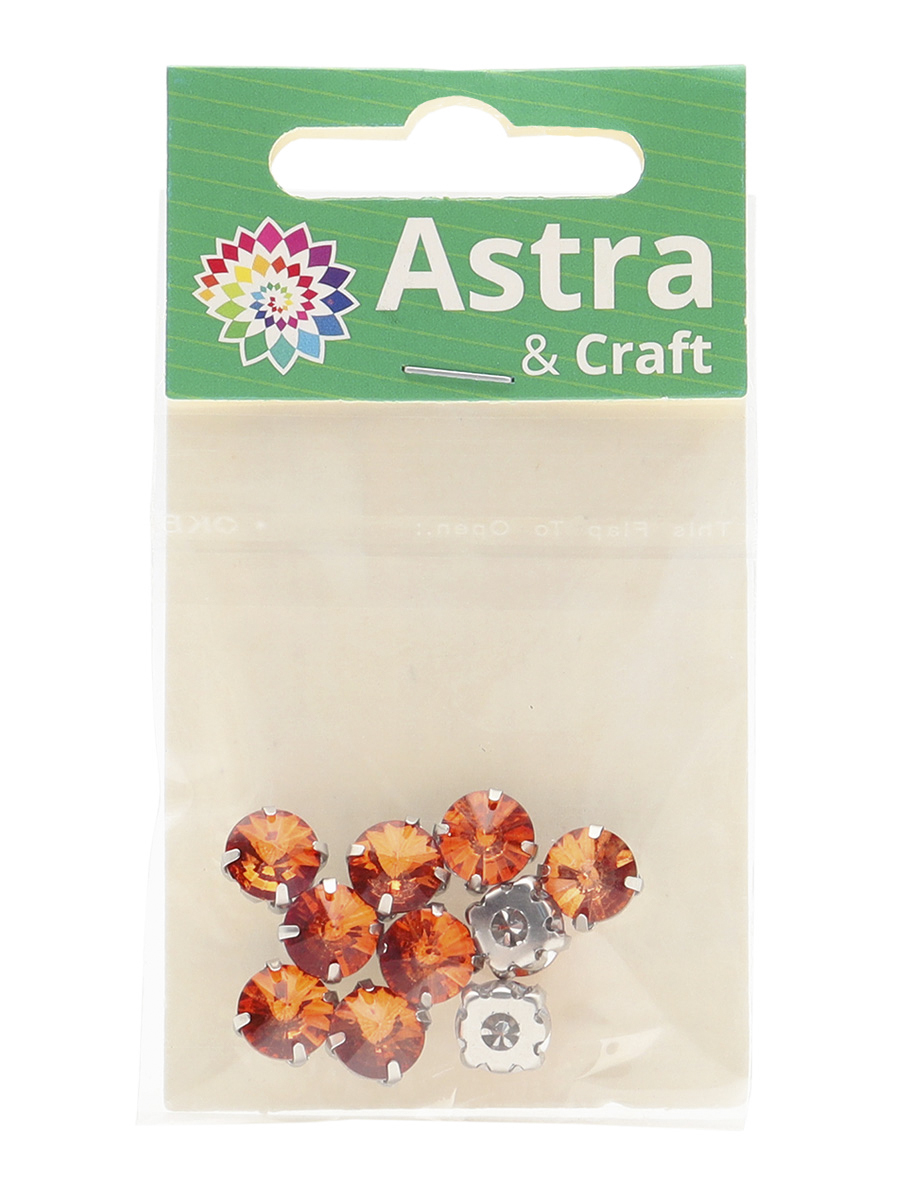 Набор для творчества Astra Craft бисер Хрустальные стразы - фото 7