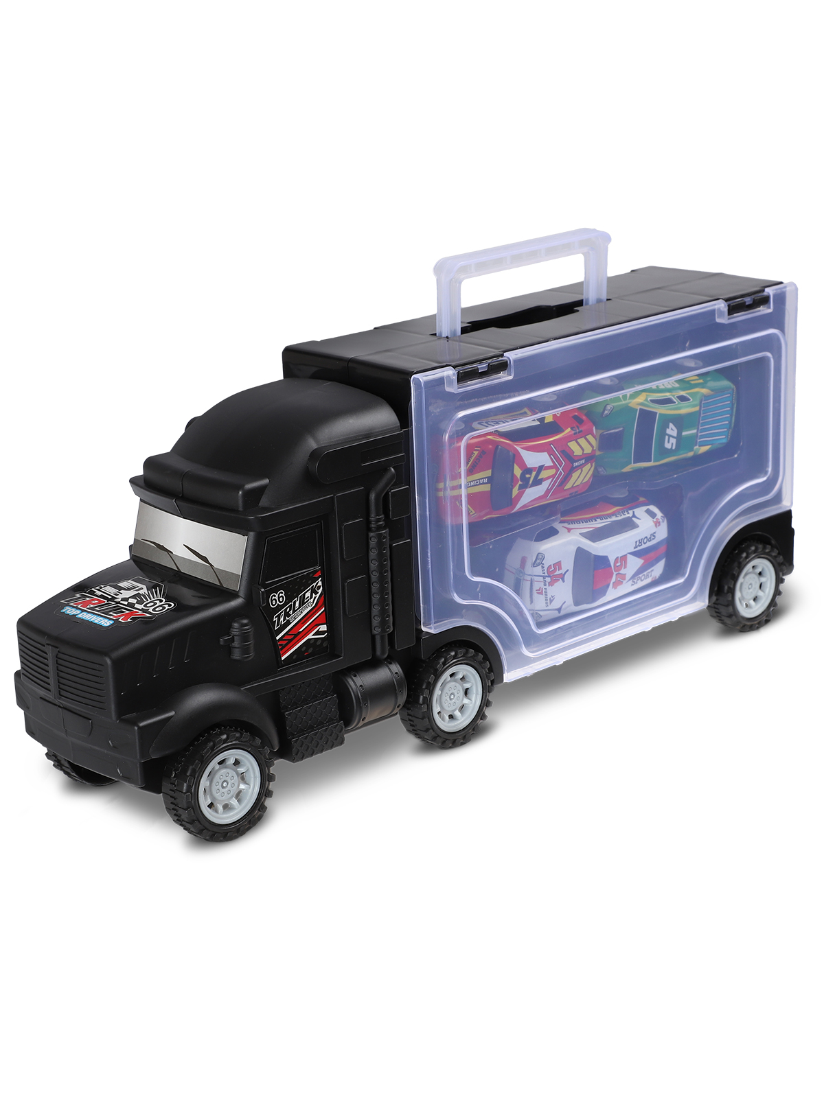 Автовоз AUTODRIVE с машинками JB0405163 - фото 8