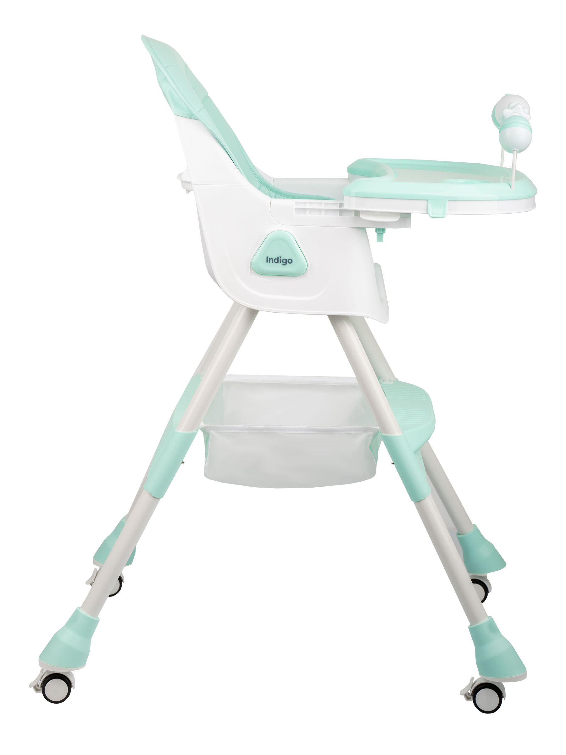 Стульчик для кормления Indigo Corn мятный - фото 4