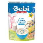 Молочная каша Bebi Premium 7 злаков с черникой
