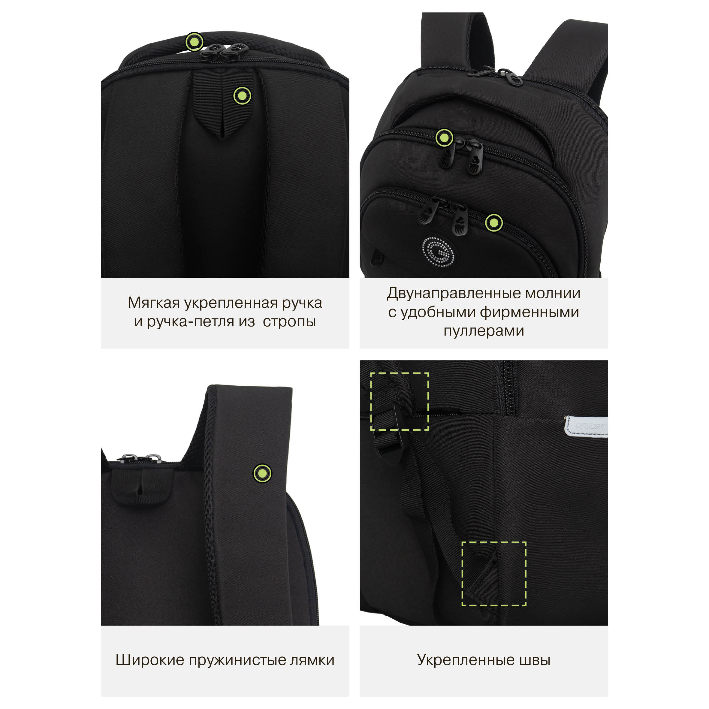 Рюкзак Grizzly для девочки - фото 11