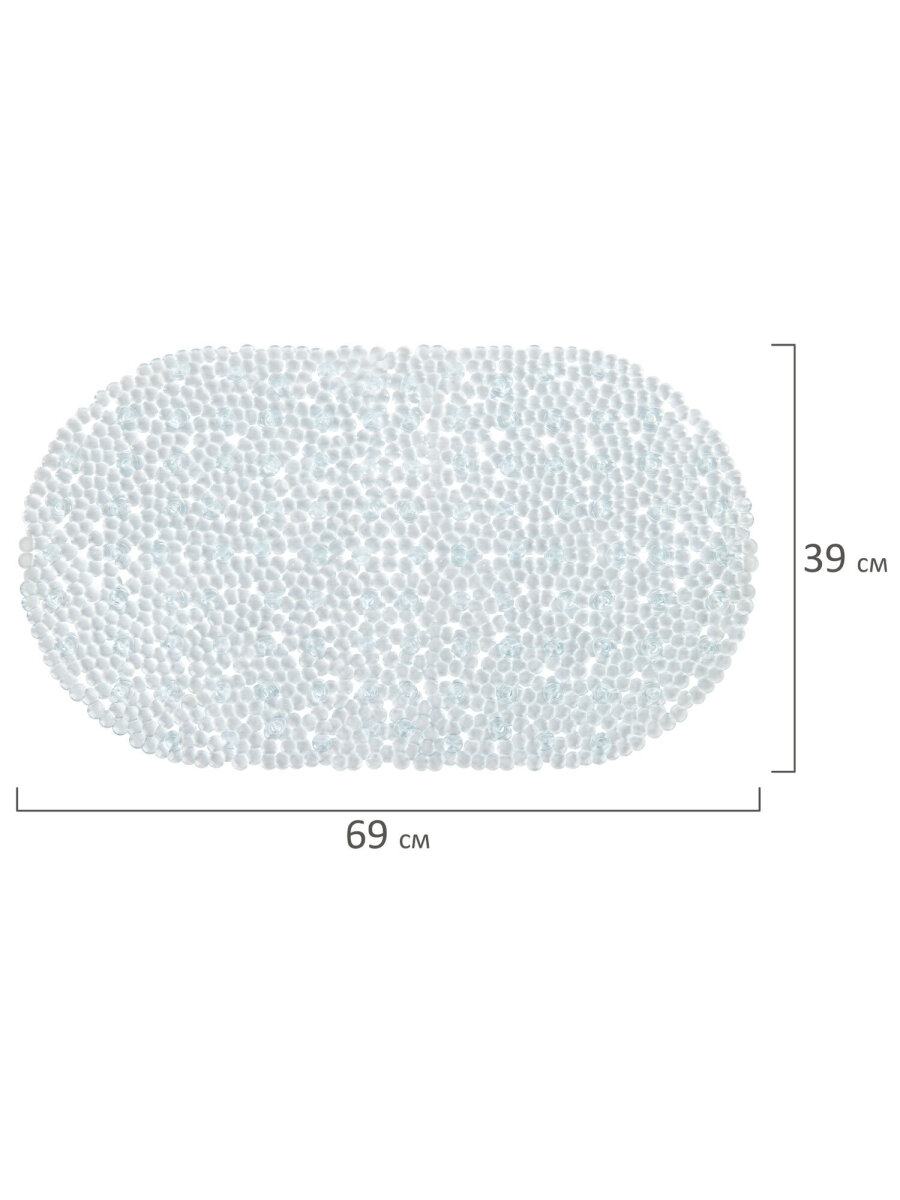 Коврик для ванной PRIMILA Капли 39 x 69 см - фото 14