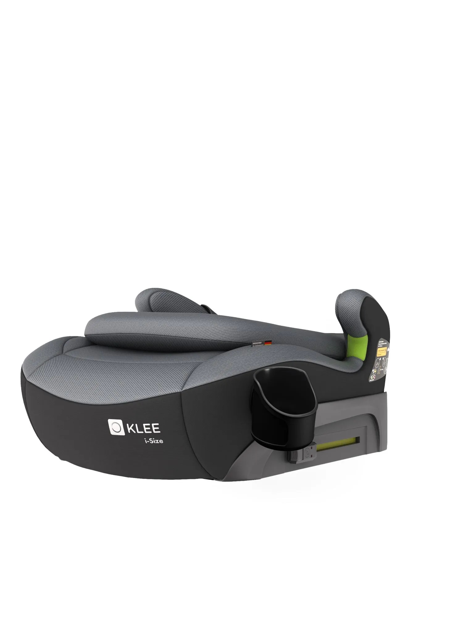 Автокресло KLEE Mild с подстаканником Isofix 2/3 (15-36 кг) серый - фото 7