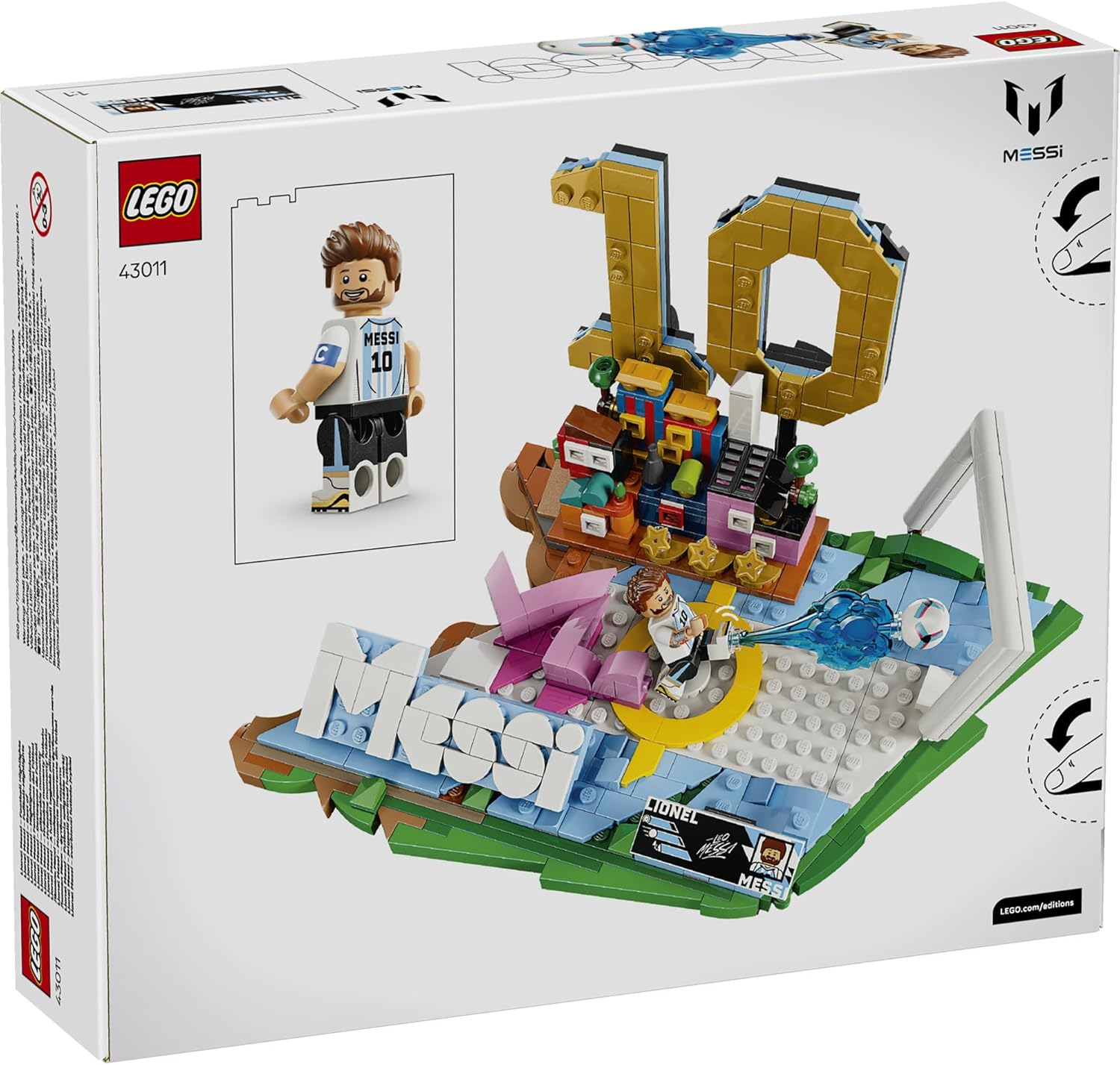 Конструктор LEGO Editions Месси-лучшие моменты 500 дет. - фото 9