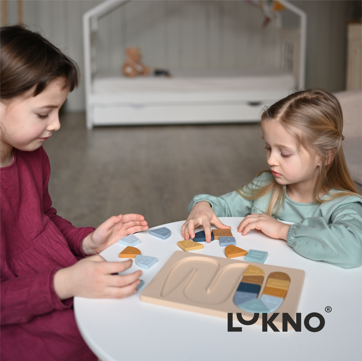 Игрушка LUKNO сортер Учим цифры - фото 5