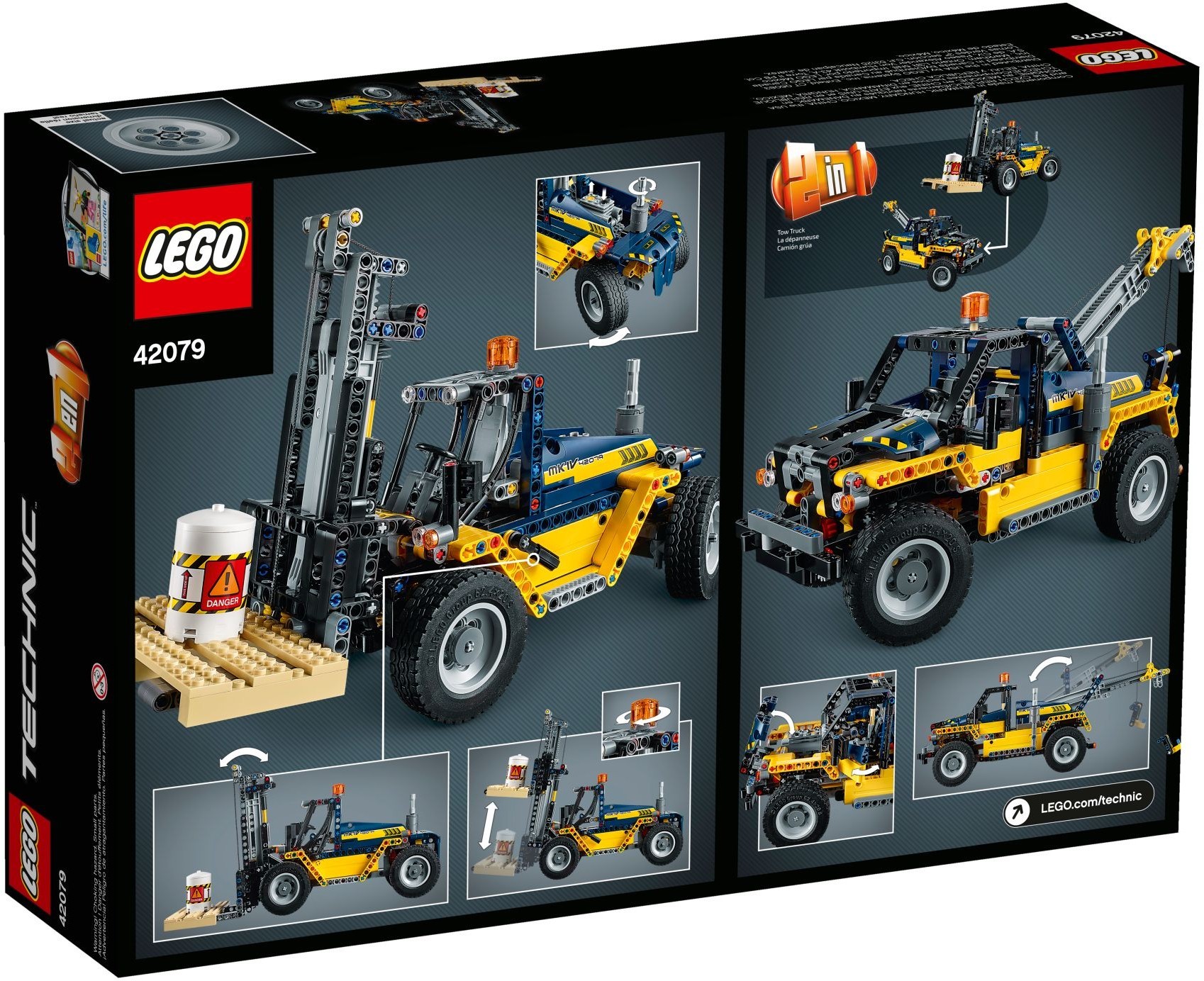 Конструктор LEGO Technic 42079 592 дет. - фото 4