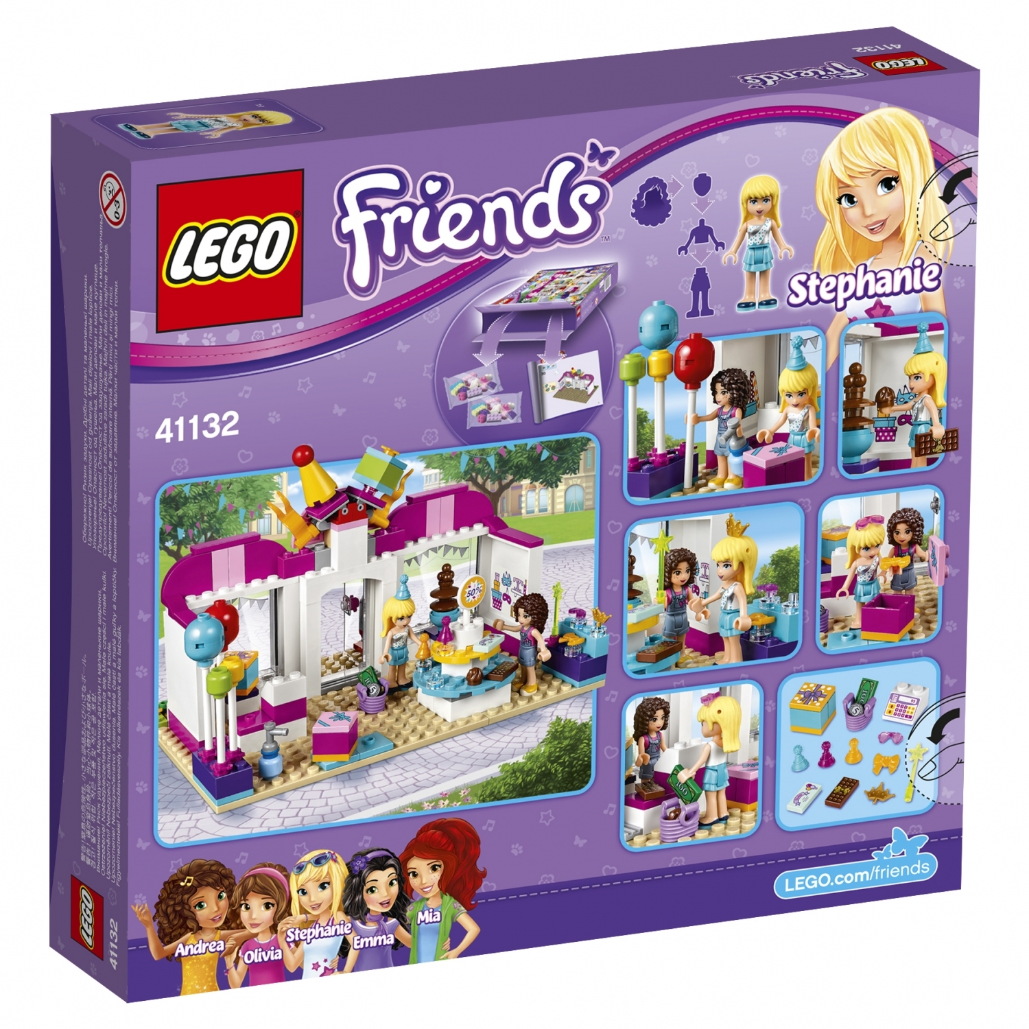 Конструктор LEGO Friends Подготовка к вечеринке блочный - фото 3