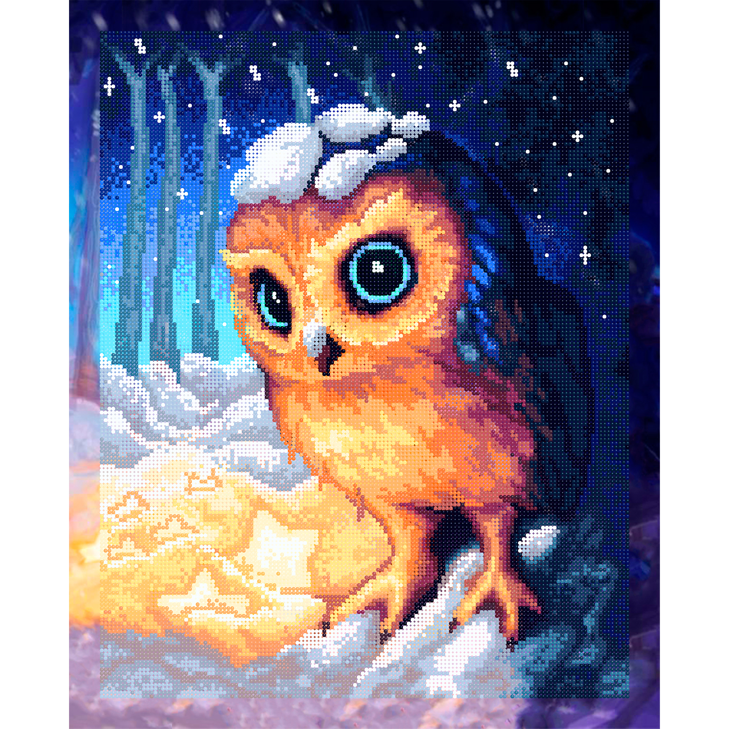 Алмазная мозаика Art on Canvas Совушка в ассортименте - фото 2