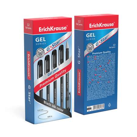 Ручка гелевая ErichKrause 12 шт.