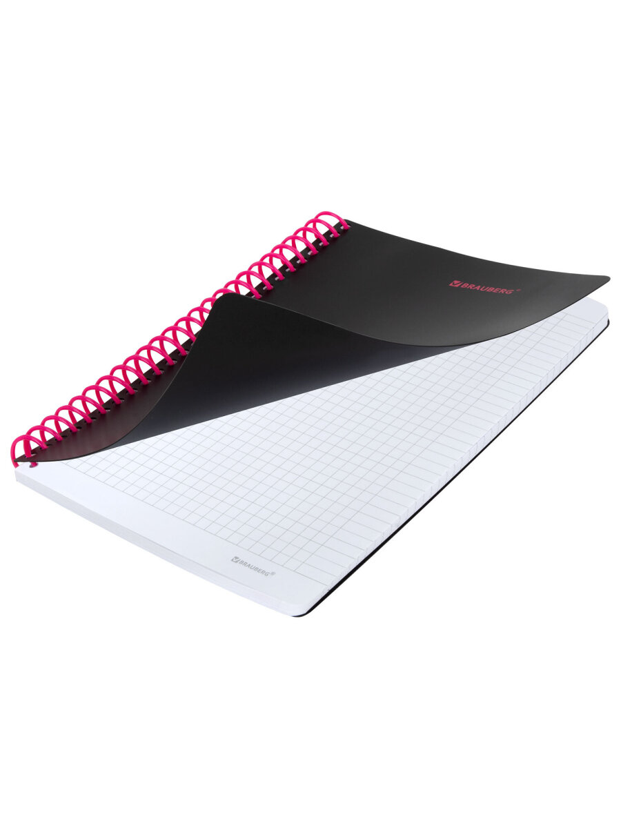 Общая тетрадь Brauberg клетка 80 лист. - фото 3