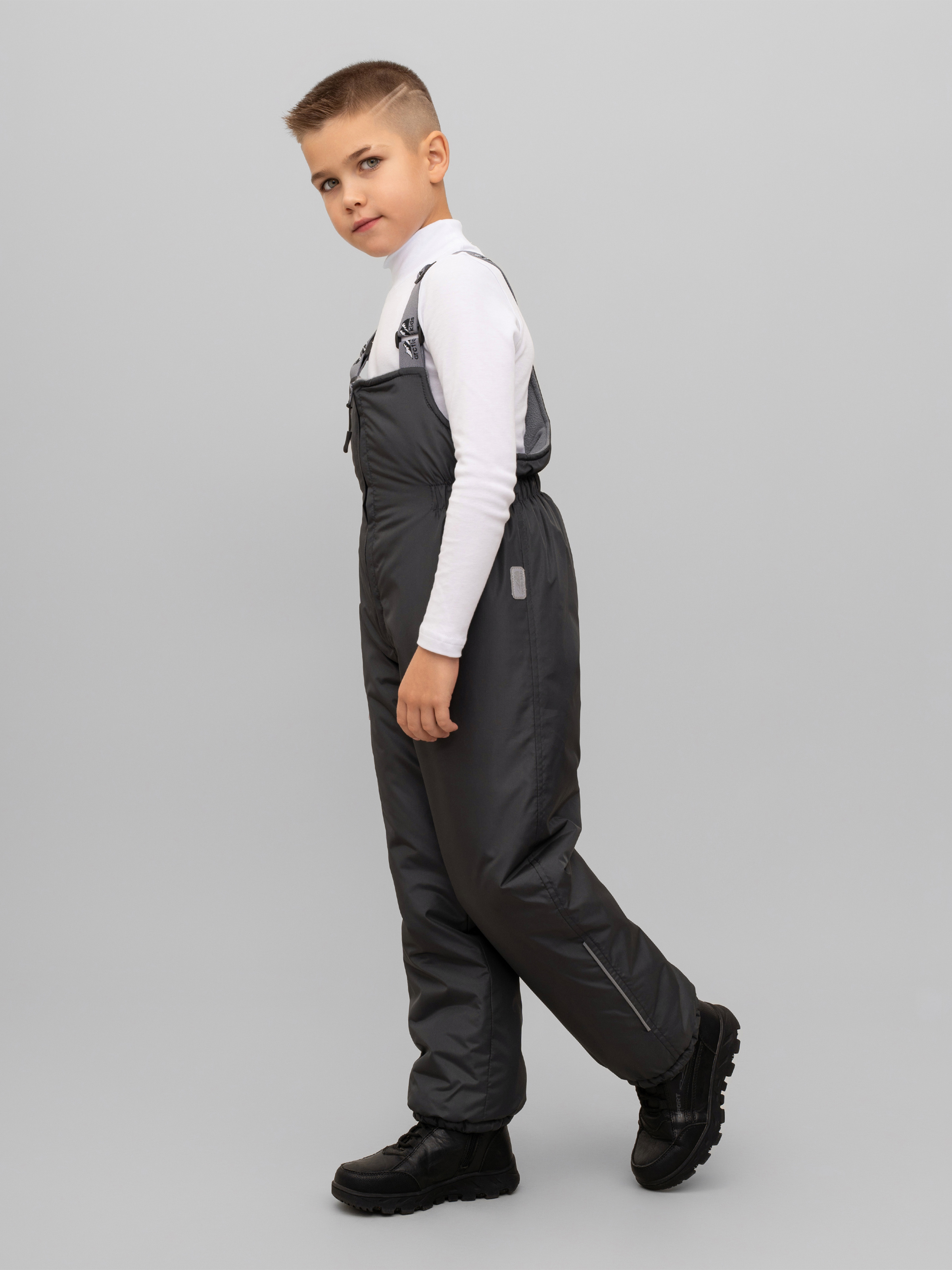 Полукомбинезон Arctic kids 60-010 серый. - фото 14