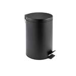 Ведро для мусора Delphinium 0030C 7л черный