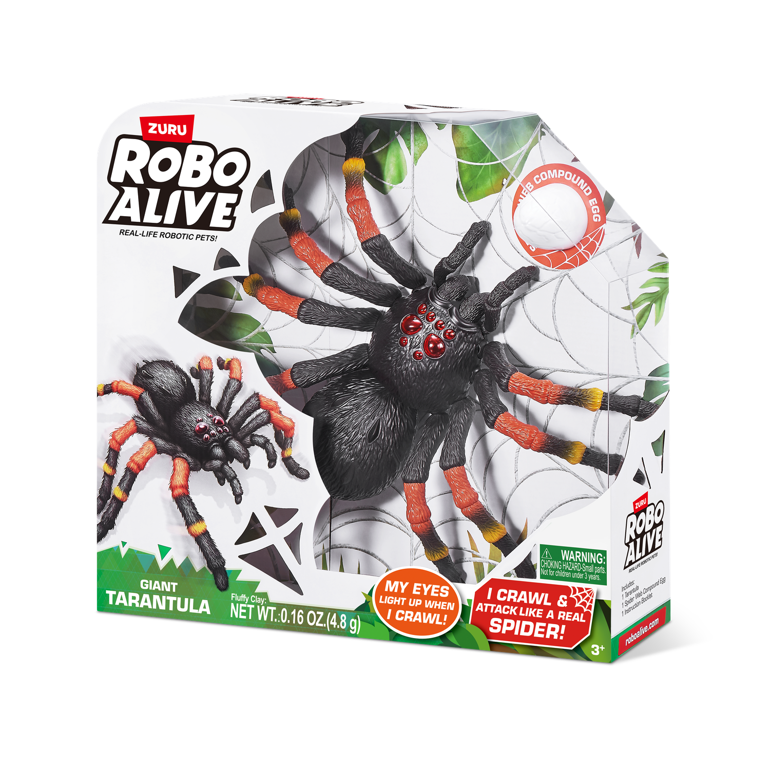 Паук РУ Zuru ROBO ALIVE Гигантский тарантул - фото 12