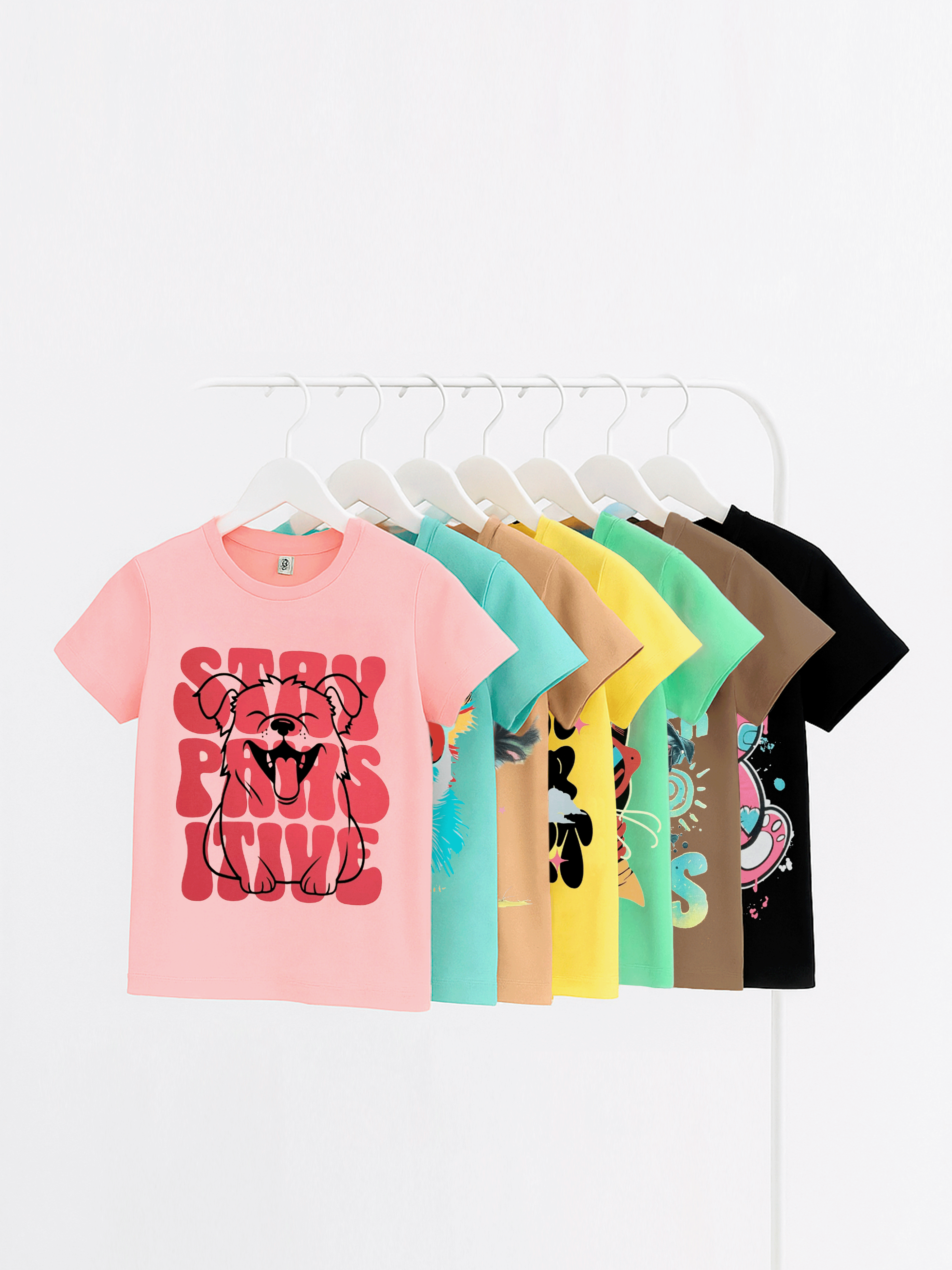 Футболка 7 шт Baby Stylе мд001705 - фото 1