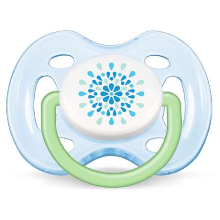 Пустышка Philips Avent силикон от 0 мес. 2 шт. в ассортименте