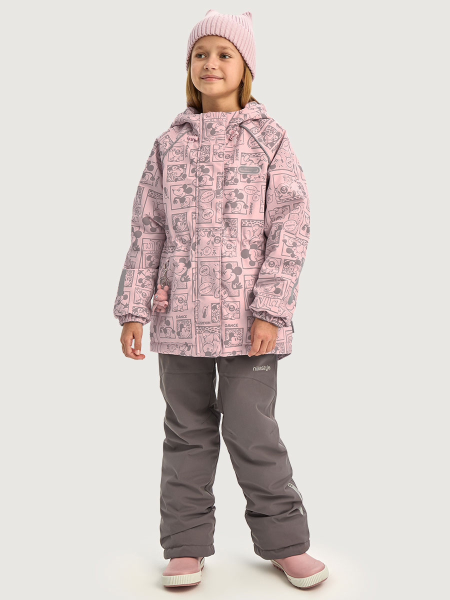 Костюм NIKASTYLE 7м2026 пудра/кофе - фото 14