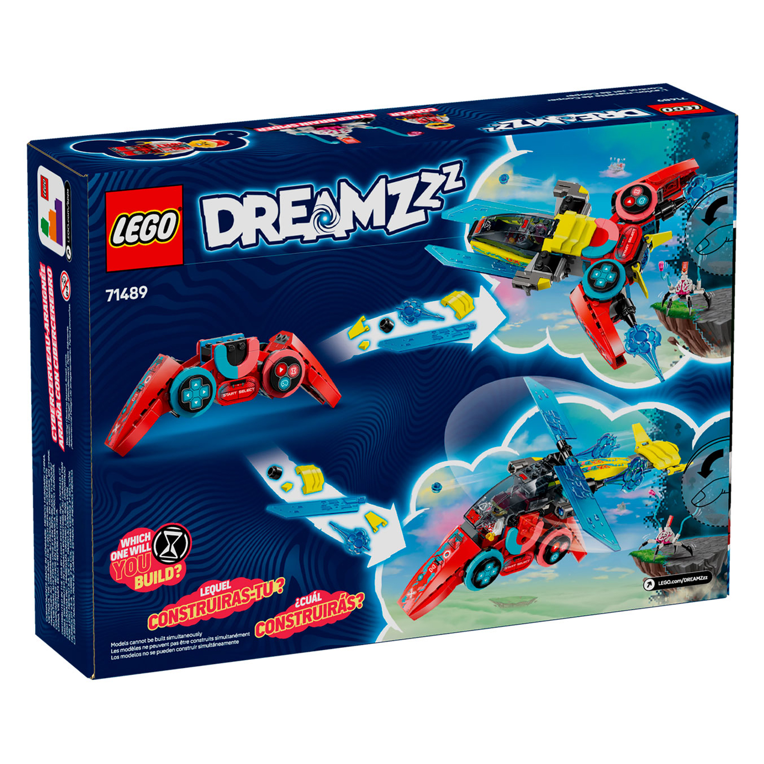 Конструктор LEGO DREAMZzz Контроллер-самолёт Купера блочный - фото 9