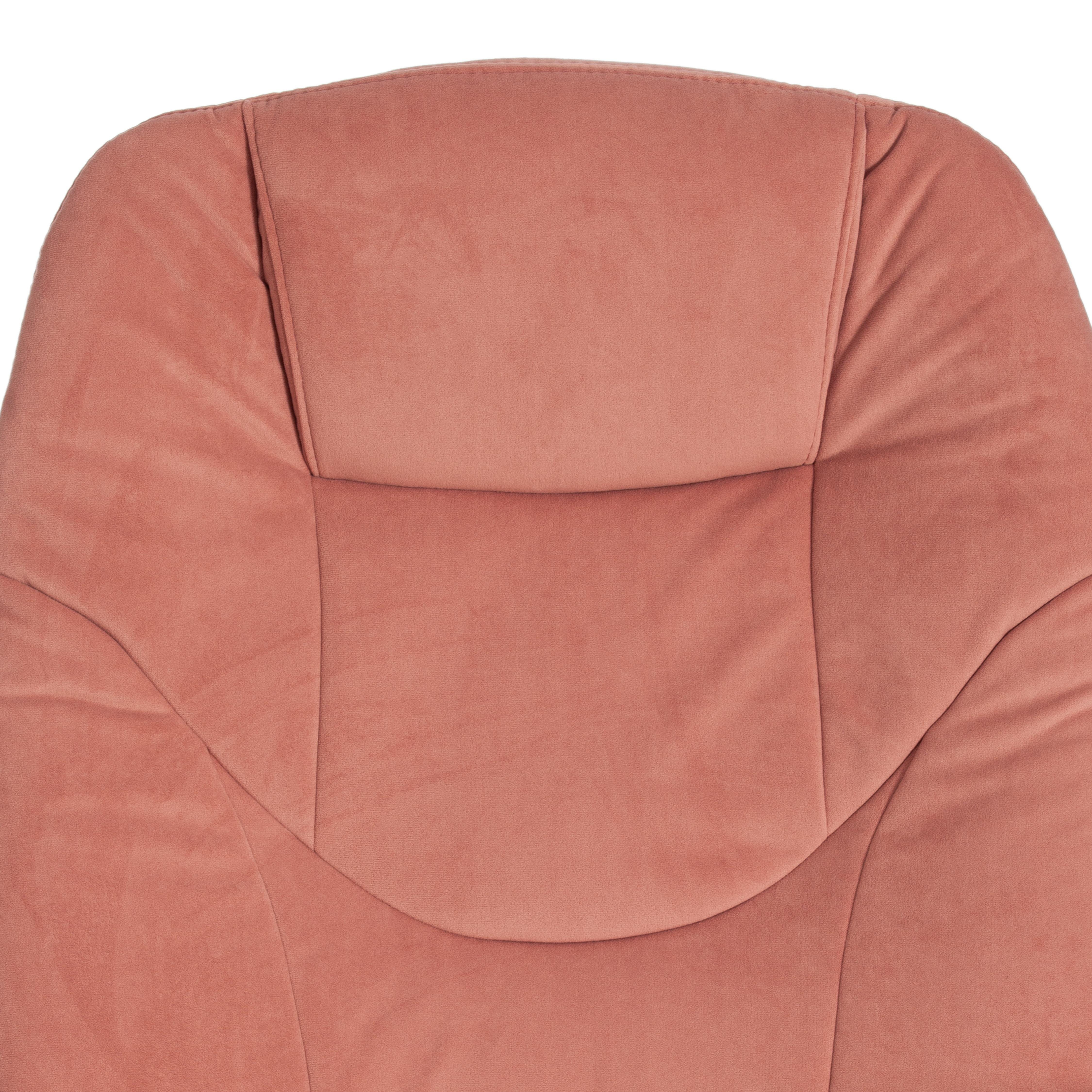 Компьютерное кресло TETCHAIR Комфорт Лт флок розовый - фото 9