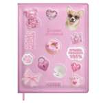 Дневник школьный Феникс + Стикеры на розовом