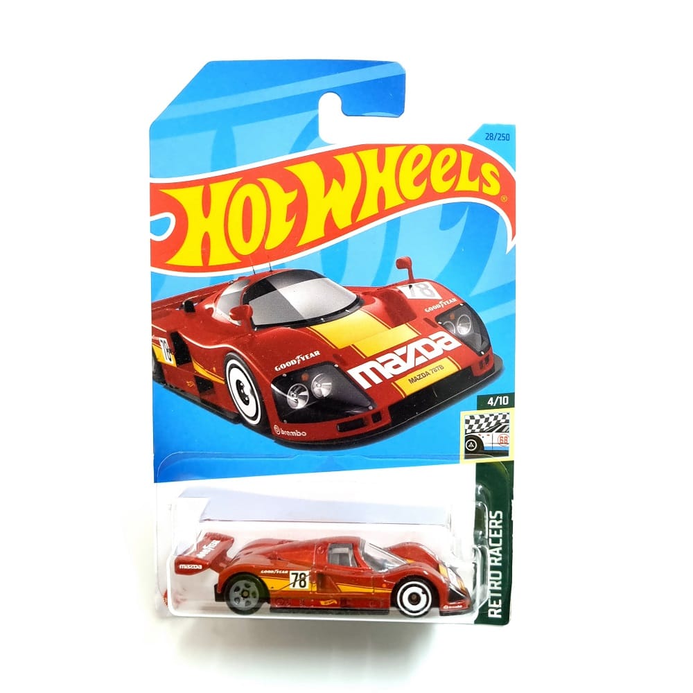 Автомобиль Hot Wheels Mazda 787B Retro Racers 1:64 60667 - фото 1