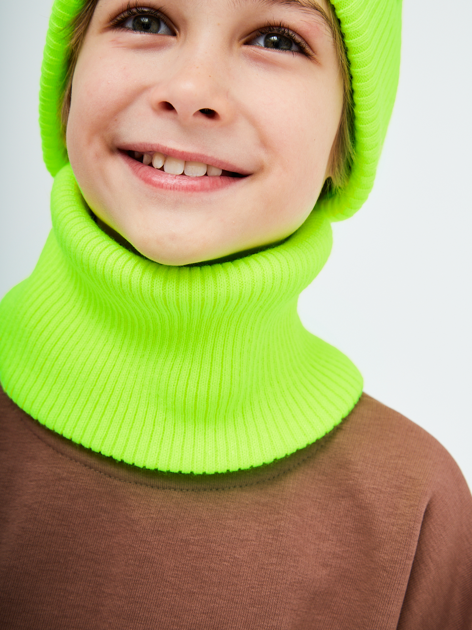 Шапка и снуд KUBRIO KU-H-52-lopata-yellowB - фото 12