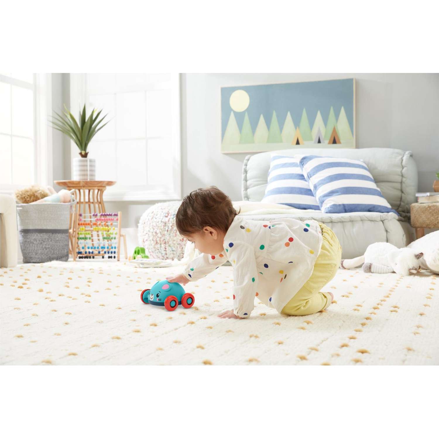 Автомобиль Fisher Price Толкай и катай Мышь - фото 12