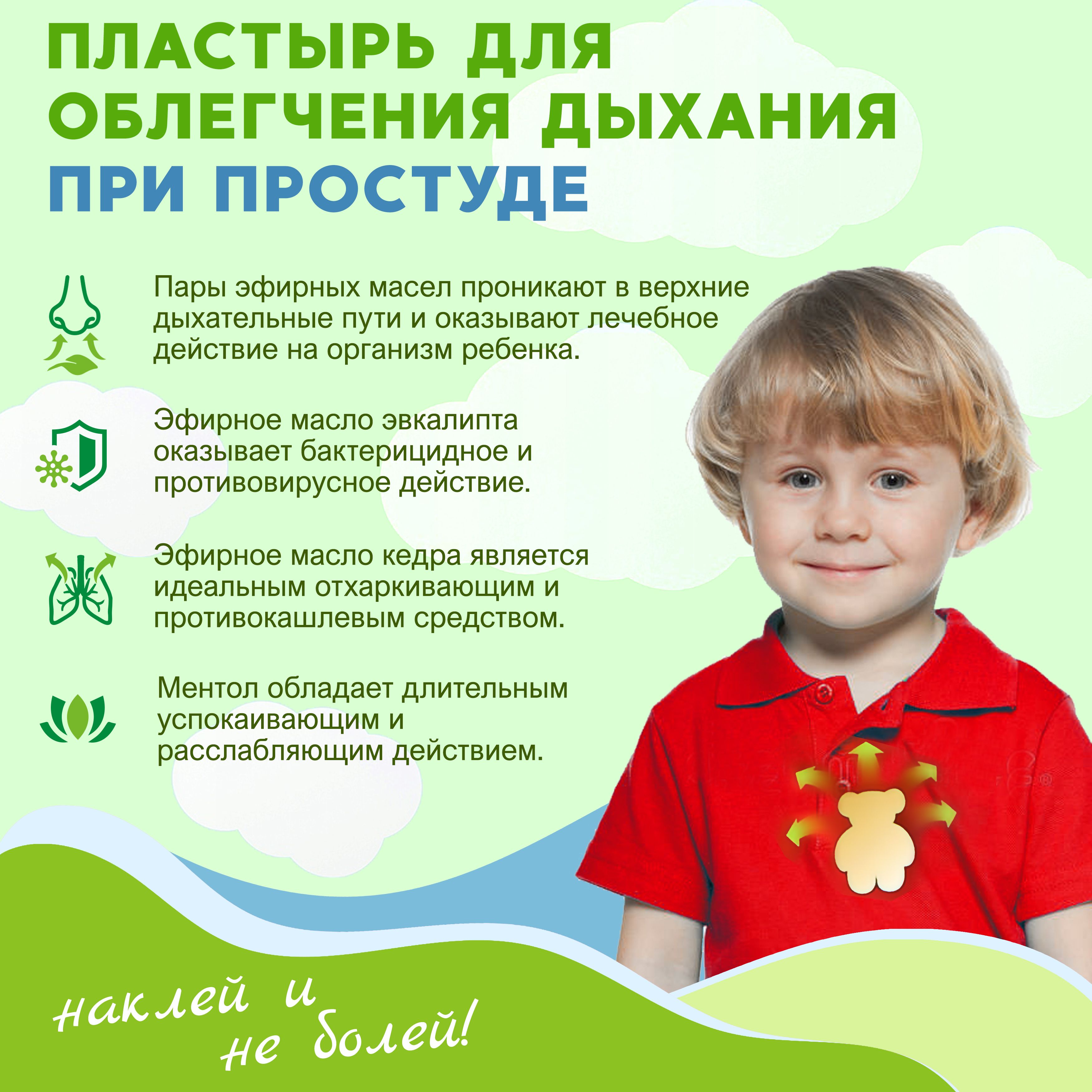 Пластырь для облегчения дыхания Магикопласт 3 упаковки - фото 3