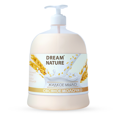 Мыло жидкое Dream Nature Овсяное молочко 1 шт. 500 мл