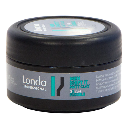 Глина для волос Londa professional матовая нормальной фиксации Стайлинг Men Shif It 75мл