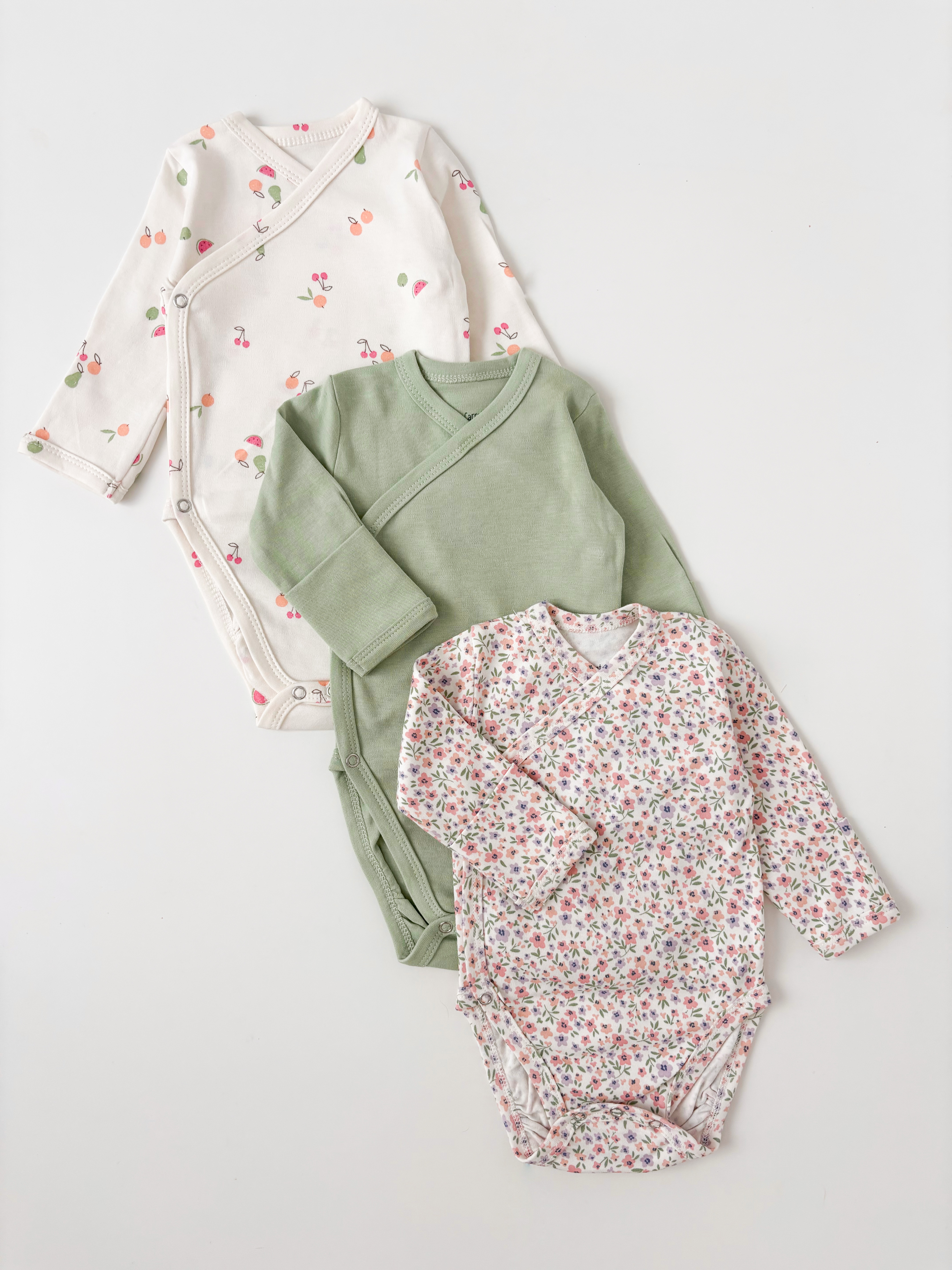 Боди 3 шт Carrot 10002272фрукты - фото 4