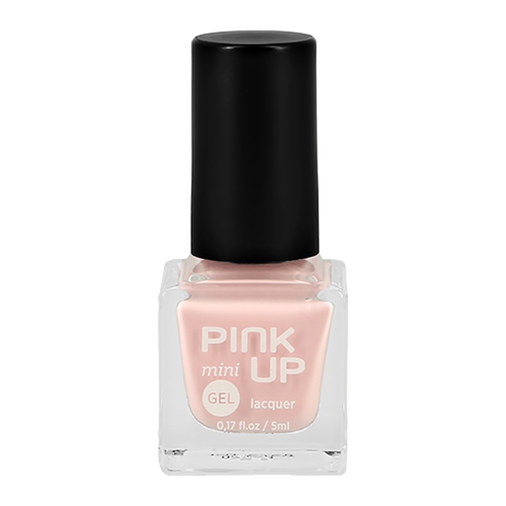 Лак для ногтей Pink Up мини с эффектом геля тон 01 5 мл - фото 3