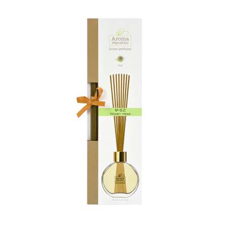 Ароматический диффузор Aroma Republic в стеклянном флаконе 70 мл №62 Honey pear